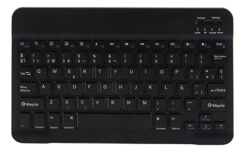 Teclado Inalambrico De Cobrable Para Silenciar De Bluetooth