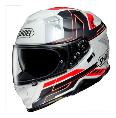 Capacete Shoei Gt-air 2 Aperture Branco Esportivo Pista Leve Cor Preto Branco (brilho) Tamanho do capacete 56