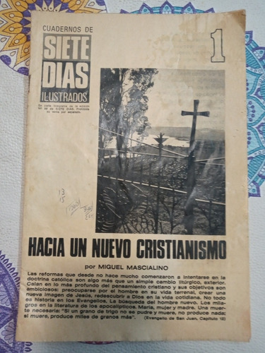 Hacia Un Nuevo Cristianismo, Miguel Mascialino. Siete Días
