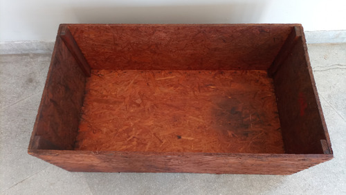 Cajón Grande De Madera Reciclada (Usado)