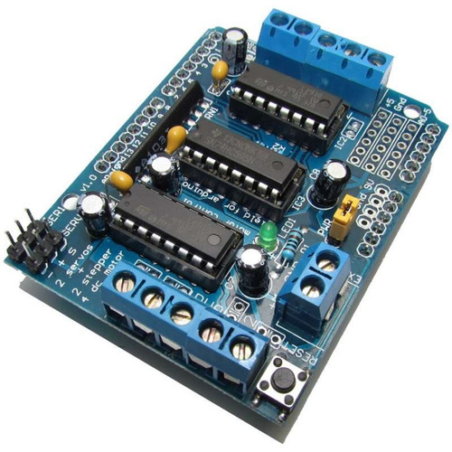 Imagem 1 de 4 de Shield L293d Driver Ponte H Para Motor Arduino Mega E Uno