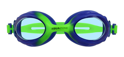 Imagen 2 de 3 de Goggle Az Gummy 6305-1 Junior Claro/azul/verde
