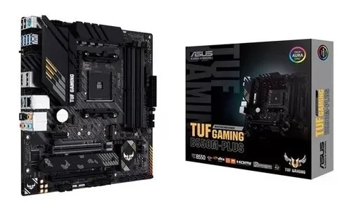 comprar Placa Mãe Asus Tuf Gaming B550m-plus Amd Am4 Ddr4 Ryzen B550