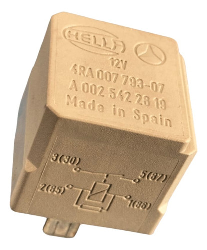 Relay Relevador Original Mercedes Benz N/p: A0025422619