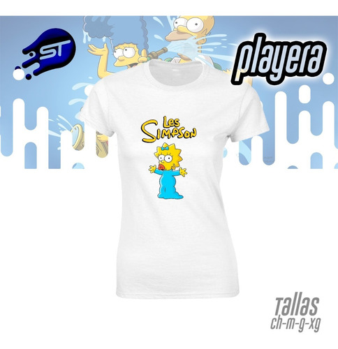 Playera De Los Simpsons-0006
