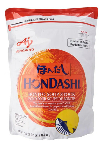 Dashinomoto Polvo Caldo De Pescado Hondashi Ajinomoto 1 Kg