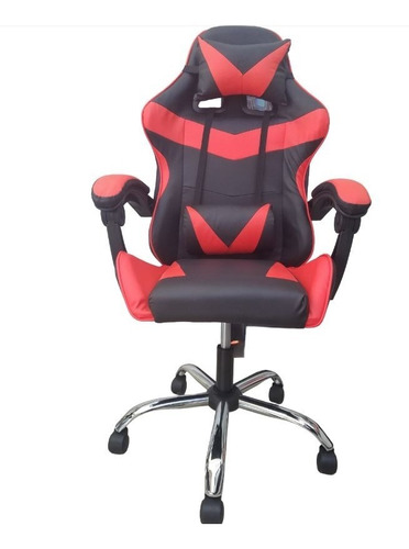 Silla Ergonómica Gaming Para El Ordenador Con Soporte Lumbar