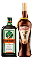 Comprar Combo Licores Jagermeister 700ml + Amarula Cream 750ml X2