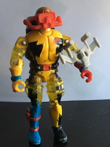 Figura De Bionic Six De Jack, 1986 De Ljn - Metal Y Plástico