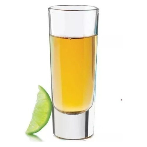 Vaso Shot De Tequila Agua Ardiente Trago Corto 74ml