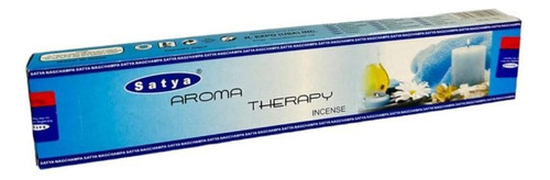 Incenso Terapia Massala Aroma Therapy Satya Com 12 Varetas
