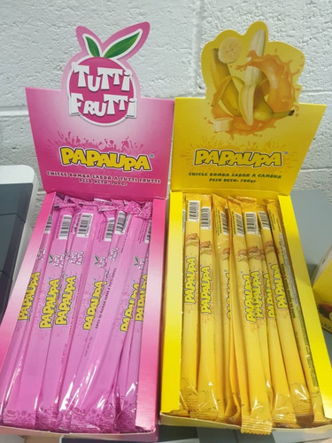 Chicle Papaupa Sabor A Cambur Caja 50 Unds