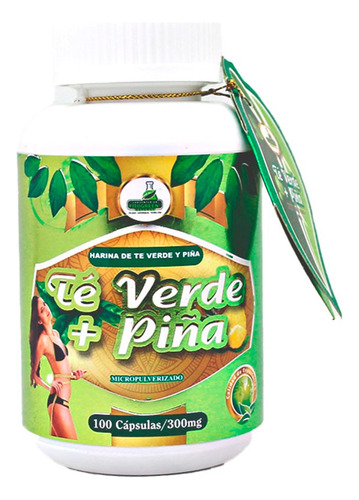 Te Verde + Piña (adelgazante Natural) 100 Capsulas Fitogreen