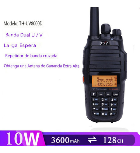 Radios Wokitokis Larga Distancia Vhf Uhf Doble Frecuencia