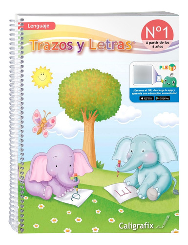 Libro De Actividades: Lenguaje Trazos Y Letras N 1: Lenguaje Y Trazos, De Karla Anavalon, Monica Lepin. Editorial Caligrafix Mexico Sa De Cv, Tapa Blanda, Edición 2022 En Español, 2021