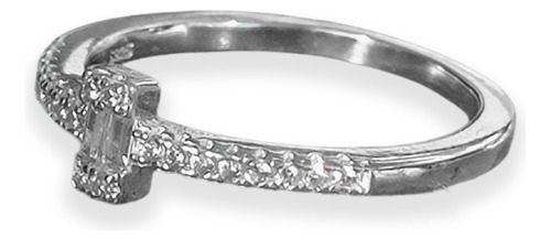 Imagen 2 de 6 de Anillo Plata Italiana 925 Modelo Dalia
