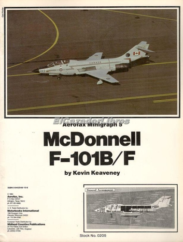 Mcdonnell F-101b/f Aerofax Minigraph 05 En Stock Ny A48