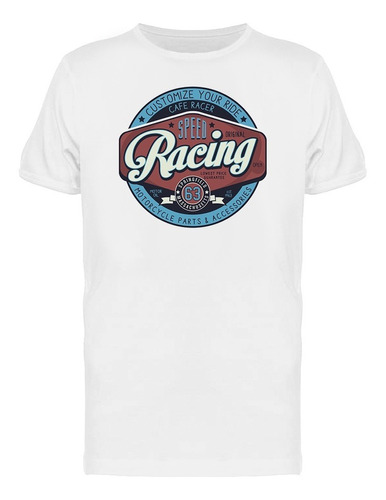 Playera Logo De Taller De Motocicletas Racing