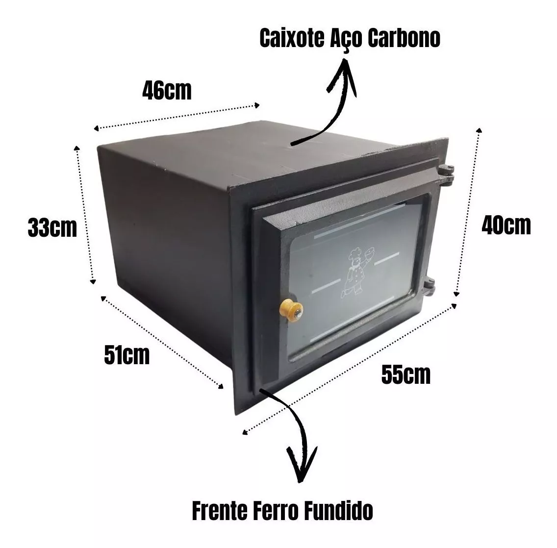 Terceira imagem para pesquisa de forno a lenha para pizzaria tijolo