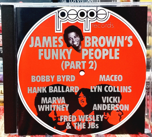 James Brown Cd Funky People Part 2 Importado Igual A Nuev 