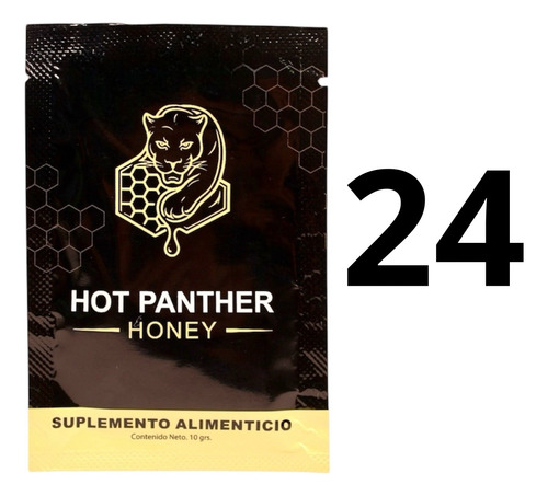 Miel Gold Vigorizante Honey Hombre 10g Sachet 24 Unidades