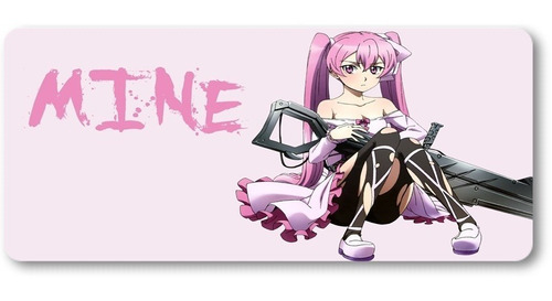 Mousepad Xxl 80x30cm Cod.488 Chica Anime Akame Ga Kill!