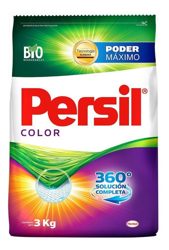 Detergente En Polvo Ropa De Color Persil 3 Kg
