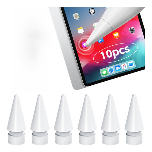Cddgl 10pcs Puntas De Repuesto Para Apple Pencil 1st 2nd