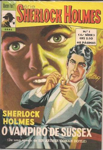 Gibis-maia Quem Foi Sherlock Holmes 01 Ebal/panini/abril/rge