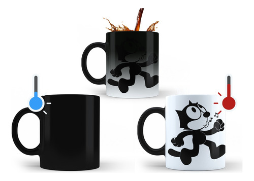 Felix The Cat El Gato Taza Magica Tu Propio Estilo