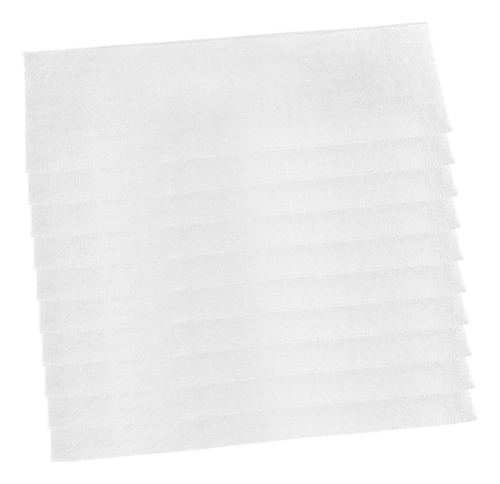 10 Piezas De Almohadillas De Microfibra Para Fregona De