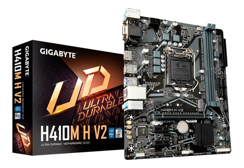 Motherboard Placa Madre Gigabyte H410m H V2 Lga1200 Intel Cs