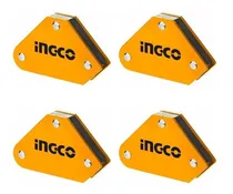 Comprar Set X4 Escuadras Magneticas Ingco Amwh4001