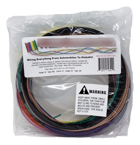 Cable Trenzado Xlpe De Alta Temperatura Gxl Cross-link, 18 A