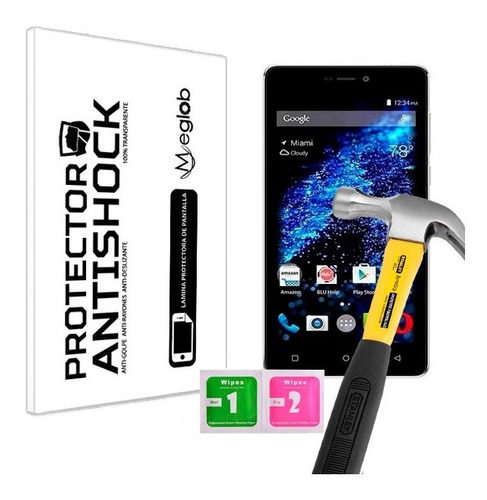 Protector De Pantalla Antishock Blu Studio Energy 2