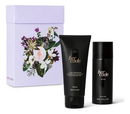 O Boticário Her Code Splash Kit Presente