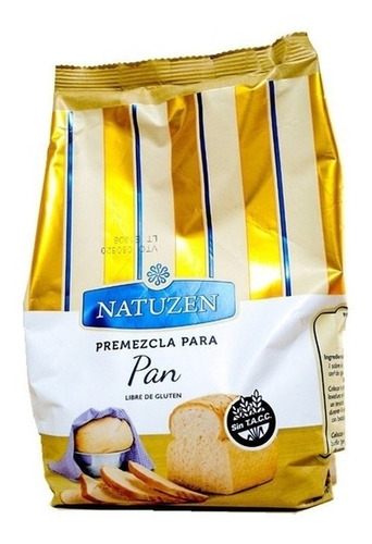 Premezcla De Pan Libre De Gluten Y Saludable 450gr X1u