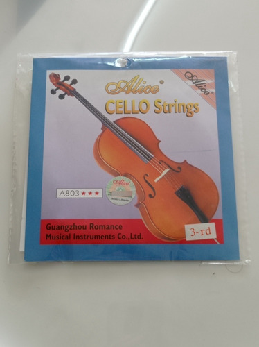 Cuerda 4ta Cuarta De Cello Strings