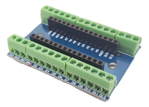 Nano Screw Shield Terminal Clemas Sol Compatible Con Arduino