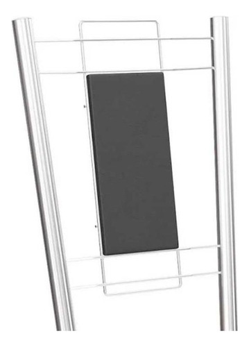 Cadeira Cozinha Florença 2c005 Aço Kit 2 Uni Cromado/marrom-