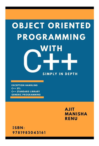 Livro: Object Oriented Programming With C++: Simply In Depth