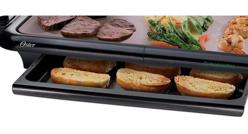 Plancha De Asar Oster® Revestimiento Bioceramic® Ckstgrfm18w