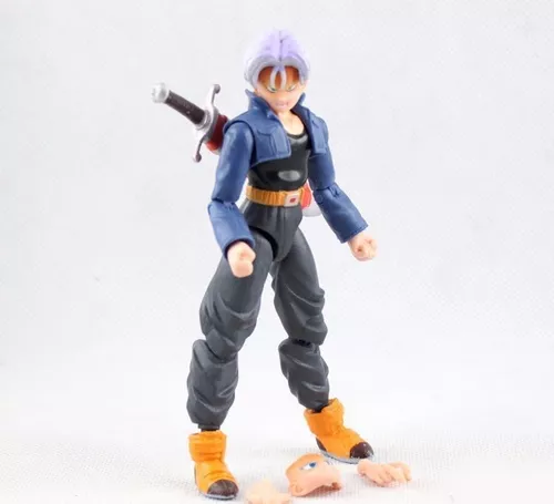 Kit 6 Action Figure Bonecos Dragon Ball Z Articulado Goku