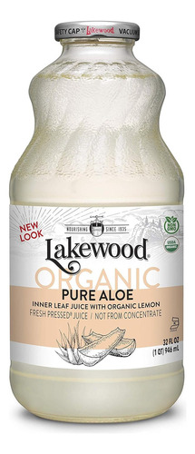 Lakewood Organic Pure Aloe Vera Juice 946ml