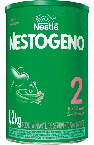 Fórmula Infantil Em Pó Nestlé Nestogeno 2 1,2 Kg