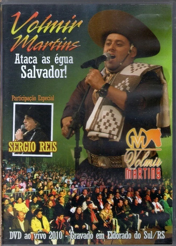 Dvd - Volmir Martins - Ataca As Égua Salvador