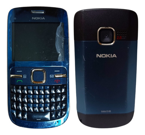 Celular Nokia C3-00 Funcionando Pantalla Con Detalle (Usado)
