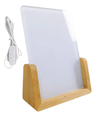 S Luces De Noche De Sublimación, Lámpara Led De Madera En ,