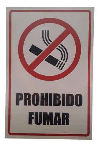 Cartel No Prohibido Fumar