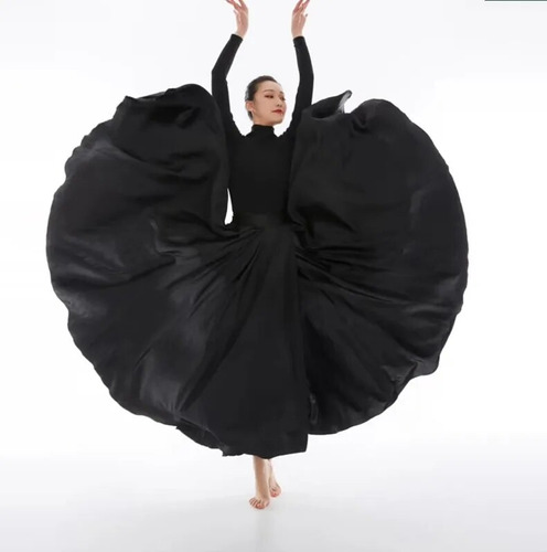 Falda De Baile De Chifón Clásica, Elegante, Nacional Y Moder